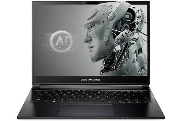 Laptop Dream Machines 14.0" Intel Core Ultra 7 155H NVIDIA GeForce RTX 4050 32GB 1TB SSD srebrny