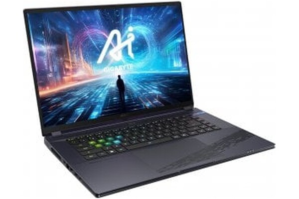 Laptop GIGABYTE Aorus 16X 16.0" Intel Core i7 14650HX NVIDIA GeForce RTX 4070 32GB 1TB SSD M.2 Windows 11 Home szary