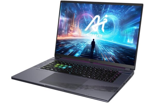 Laptop GIGABYTE Aorus 16X 16.0" Intel Core i7 13650HX NVIDIA GeForce RTX 4060 32GB 2TB SSD M.2 Windows 11 Home szary