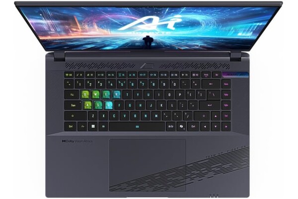 Laptop GIGABYTE Aorus 16X 16.0" Intel Core i7 13650HX NVIDIA GeForce RTX 4060 32GB 2TB SSD M.2 Windows 11 Home szary