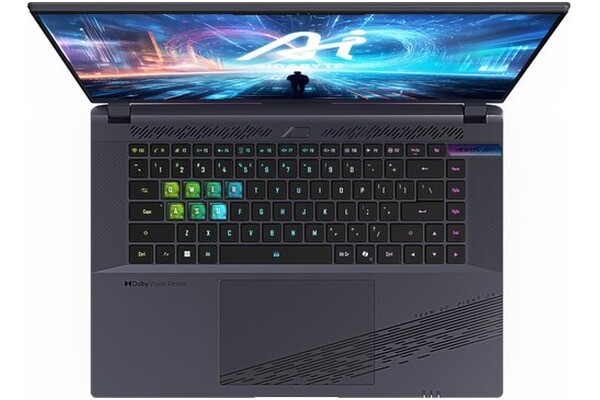 Laptop GIGABYTE Aorus 16.0" Intel Core i7 13650HX NVIDIA GeForce RTX 4070 16GB 1TB SSD Windows 11 Home szary