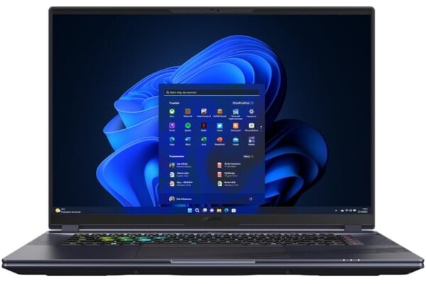 Laptop GIGABYTE Aorus 16X 16.0" Intel Core i7 13650HX NVIDIA GeForce RTX 4070 32GB 2TB SSD M.2 Windows 11 Home szary