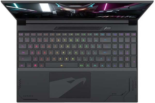 Laptop GIGABYTE Aorus 15X 15.6" Intel Core i7 13650HX NVIDIA GeForce RTX 4070 32GB 2TB SSD M.2 Windows 11 Home szary