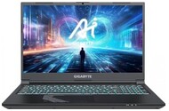 Laptop GIGABYTE G5 15.6" Intel Core i7 13620H NVIDIA GeForce RTX 4050 32GB 1TB SSD M.2 Windows 11 Home czarny