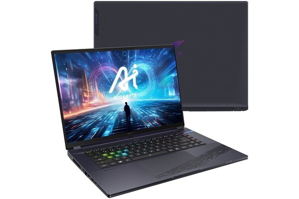 Laptop GIGABYTE Aorus 16X 16.0" Intel Core i7 13650HX NVIDIA GeForce RTX 4060 16GB 1TB SSD szary
