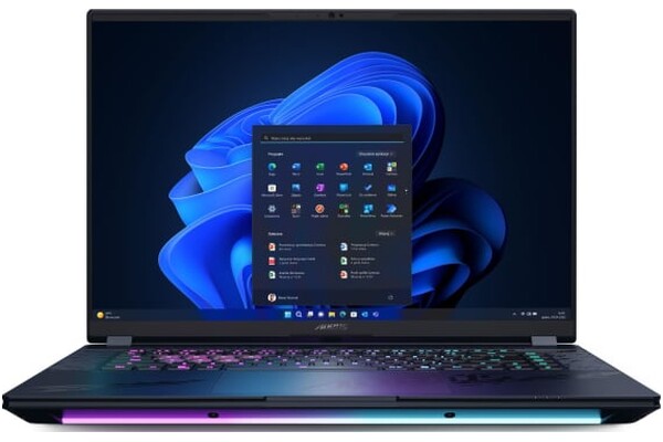Laptop GIGABYTE Aorus 16.0" Intel Core Ultra 9 275HX NVIDIA GeForce RTX 5080 32GB 1TB SSD M.2 Windows 11 Professional czarny