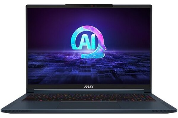 Laptop MSI Stealth 16 16.0" Intel Core Ultra 9 185H NVIDIA GeForce RTX 4080 32GB 2TB SSD Windows 11 Home niebieski