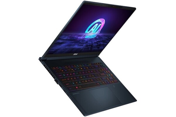Laptop MSI Stealth 16 16.0" Intel Core Ultra 9 185H NVIDIA GeForce RTX 4080 32GB 2TB SSD Windows 11 Home niebieski