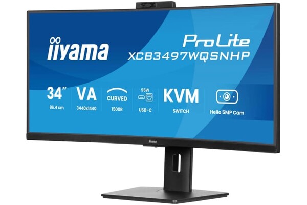 Monitor 34.0" IIYAMA XCB3497WQSNPH-B1 czarny
