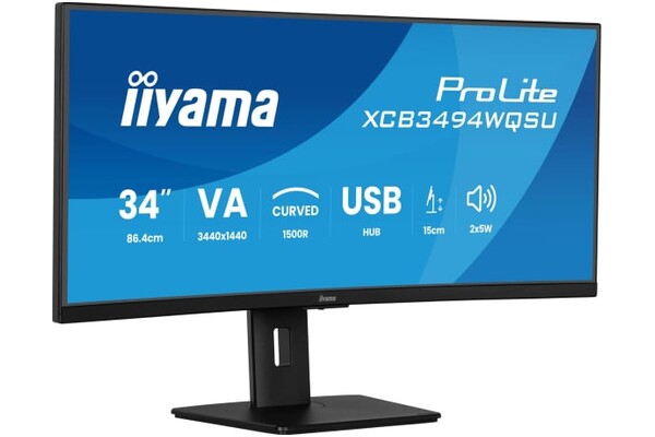 Monitor 34.0" IIYAMA XCB3494WQSU-B5 czarny