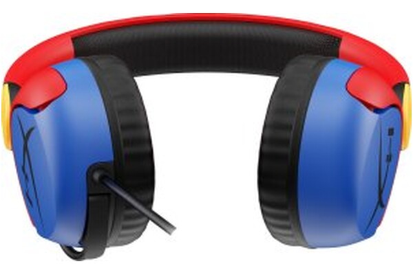 Słuchawki HYPERX Cloud Nauszne Przewodowe niebiesko-czerwony