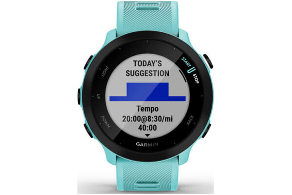 Smartwatch Garmin Forerunner 55 niebieski
