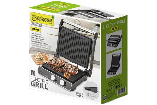 Grill elektryczny Maestro MR722 2000W