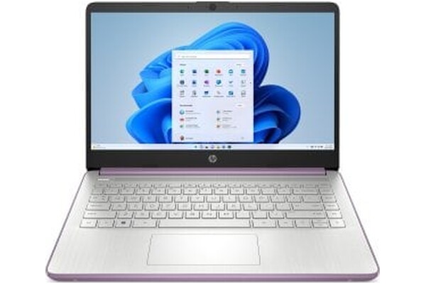 Laptop HP HP 14 14.0" Intel Pentium N6000 INTEL UHD 4GB 128GB SSD M.2 Windows 11 Home fioletowy