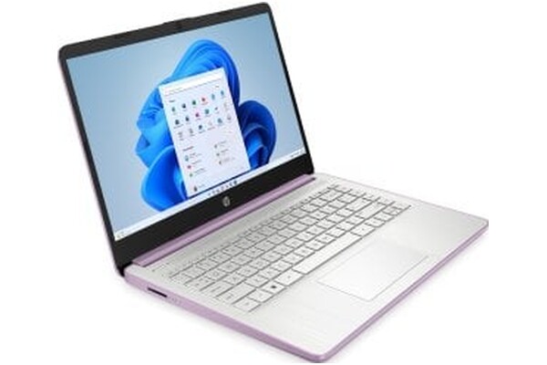 Laptop HP HP 14 14.0" Intel Pentium N6000 INTEL UHD 4GB 128GB SSD M.2 Windows 11 Home fioletowy