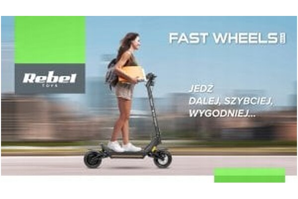 Hulajnoga Rebel Fast Wheels 45.0km