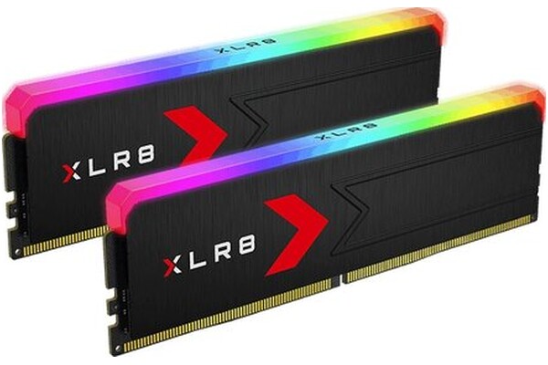 Pamięć RAM PNY XLR8 Gaming RGB 32GB DDR5 6000MHz Z radiatorem 1.35V 36CL