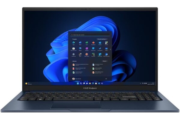 Laptop ASUS Vivobook 15 15.6" Intel Core i3 1315U INTEL UHD 16GB 512GB SSD M.2 Windows 11 Professional niebieski