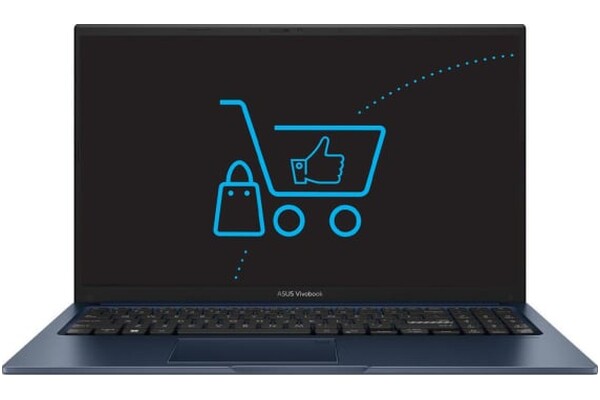 Laptop ASUS Vivobook 15 15.6" Intel Core i3 1315U INTEL UHD 8GB 512GB SSD M.2 niebieski