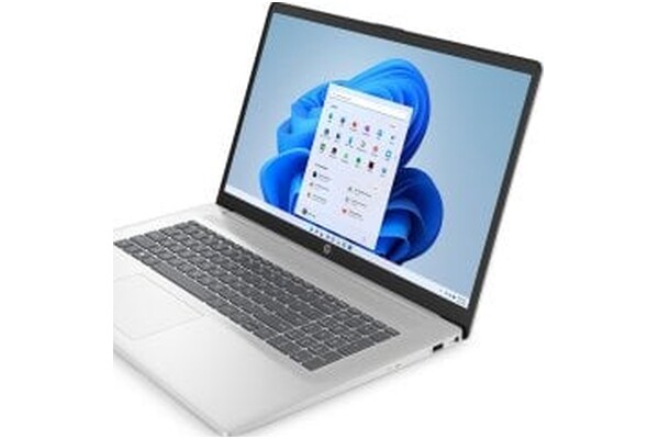 Laptop HP HP 17 17.3" AMD Ryzen 5 7530U AMD Radeon 32GB 1TB SSD M.2 Windows 11 Home srebrny