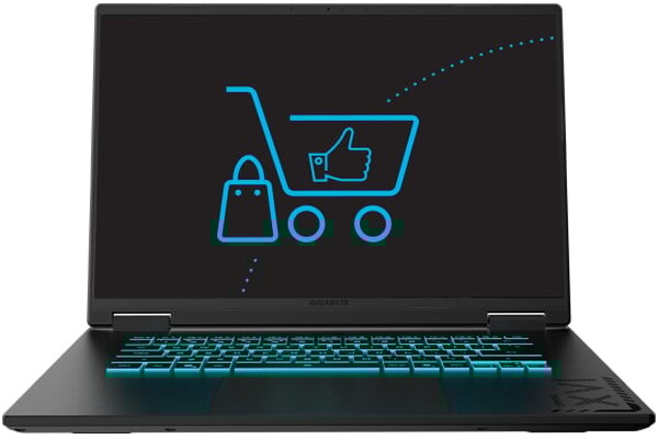 Laptop GIGABYTE A16 16.0" Intel Core i5 13420H NVIDIA GeForce RTX 4050 16GB 2TB SSD M.2 czarny