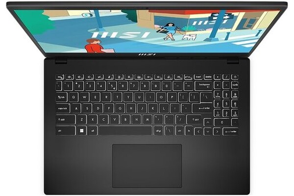 Laptop MSI Modern 15 15.6" Intel Core i7 1355U INTEL Iris Xe 16GB 512GB SSD Windows 11 Home czarny