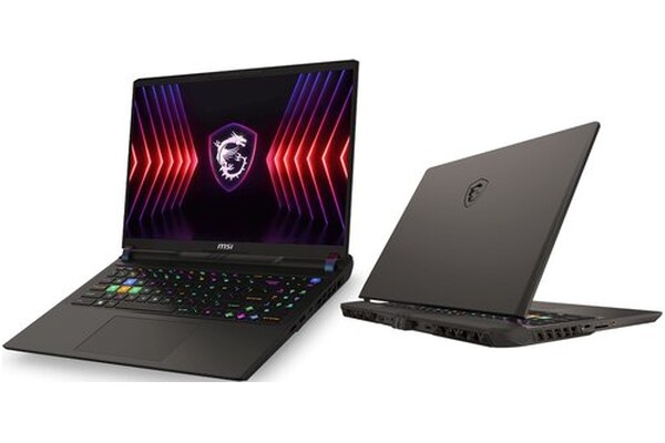 Laptop MSI Vector 16 16.0" Intel Core i9 14900HX NVIDIA GeForce RTX 4090 32GB 1TB SSD Windows 11 Home szary