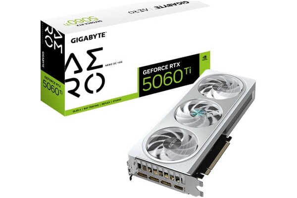 Karta graficzna GIGABYTE RTX 5060 Ti Aero OC 16GB GDDR7