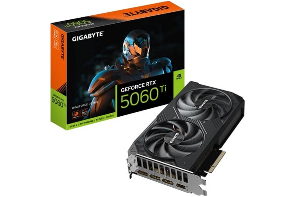 Karta graficzna GIGABYTE RTX 5060 Ti Windforce 16GB GDDR7