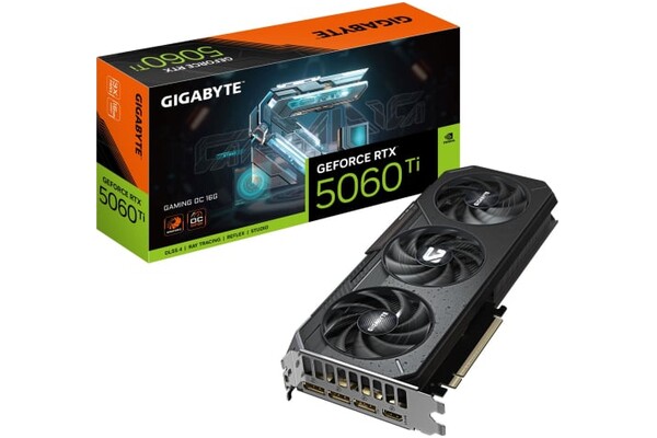 Karta graficzna GIGABYTE RTX 5060 Ti Gaming OC 16GB GDDR7