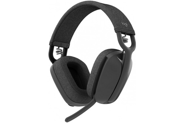 Słuchawki Logitech Zone Vibe 100 Nauszne Bezprzewodowe szary