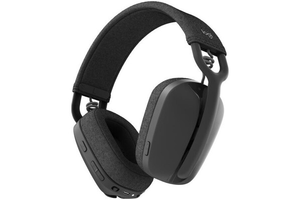 Słuchawki Logitech Zone Vibe 100 Nauszne Bezprzewodowe szary