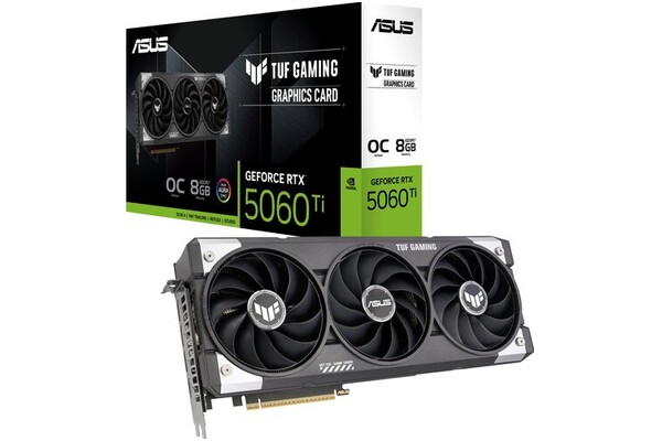 Karta graficzna ASUS RTX 5060 Ti TUF Gaming OC 8GB GDDR7