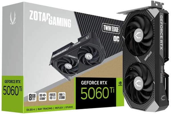 Karta graficzna ZOTAC RTX 5060 Ti Twin Edge OC 8GB GDDR7