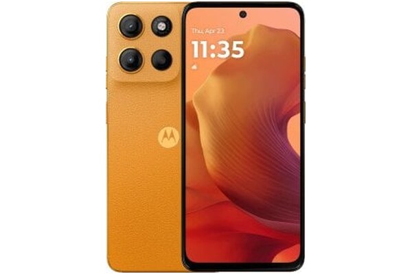Smartfon Motorola moto g15 pomarańczowy 6.78" 4.0GB/128.0GB