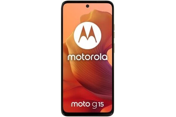 Smartfon Motorola moto g15 pomarańczowy 6.78" 4.0GB/128.0GB