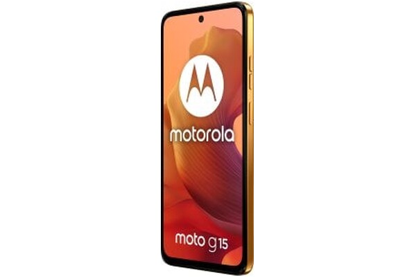 Smartfon Motorola moto g15 pomarańczowy 6.78" 4.0GB/128.0GB