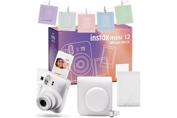 Aparat natychmiastowy Fujifilm Instax Mini 12 biały