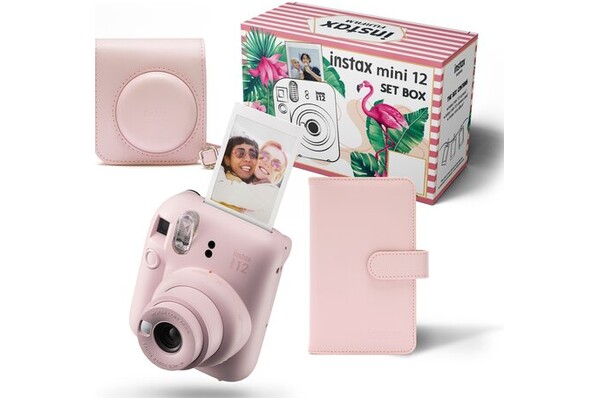Aparat natychmiastowy Fujifilm Instax Mini 12 różowy
