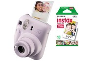 Aparat natychmiastowy Fujifilm Instax Mini 12 fioletowy + wkłady 10