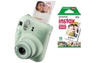 Aparat natychmiastowy Fujifilm Instax Mini 12 zielony + wkłady 10