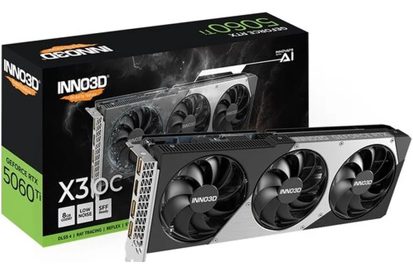 Karta graficzna Inno3D RTX 5060 Ti X3 OC 8GB GDDR7