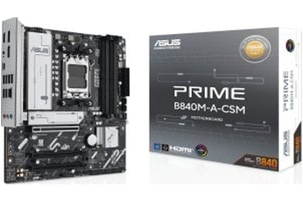 Płyta główna ASUS B840M-A CSM Prime Socket AM5 AMD B840 DDR5 ATX