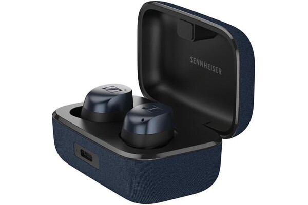 Słuchawki Sennheiser Momentum 4 Dokanałowe Bezprzewodowe Czarno-granatowy