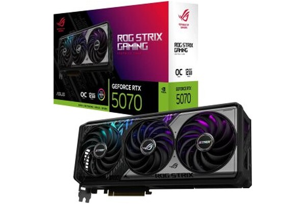 Karta graficzna ASUS RTX 5070 ROG Strix Gaming OC 12GB GDDR7