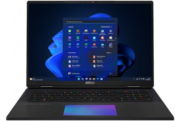 Laptop MSI Titan 18 18.0" Intel Core Ultra 9 285HX NVIDIA GeForce RTX 5090 4GB 2TB SSD Windows 11 Professional