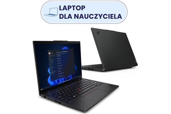 Laptop Lenovo ThinkPad L14 14.0" Intel Core Ultra 7 155U Intel 16GB 1TB SSD Windows 11 Professional czarny