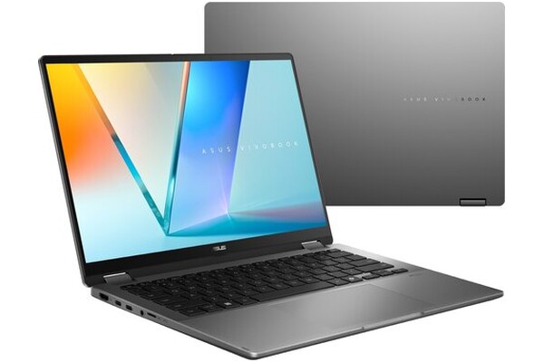 Laptop ASUS Vivobook 14 14.0" Intel Core Ultra 7 258V Intel Arc 32GB 1TB SSD Windows 11 Home Metaliczno-szary