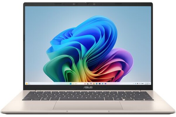 Laptop ASUS Vivobook 14 14.0" Qualcomm Snapdragon Snapdragon QUALCOMM Adreno 16GB 512GB SSD Windows 11 Home złoty