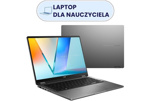 Laptop ASUS Vivobook 14 14.0" Intel Core Ultra 7 258V Intel Arc 16GB 1TB SSD Windows 11 Home Metaliczno-szary
